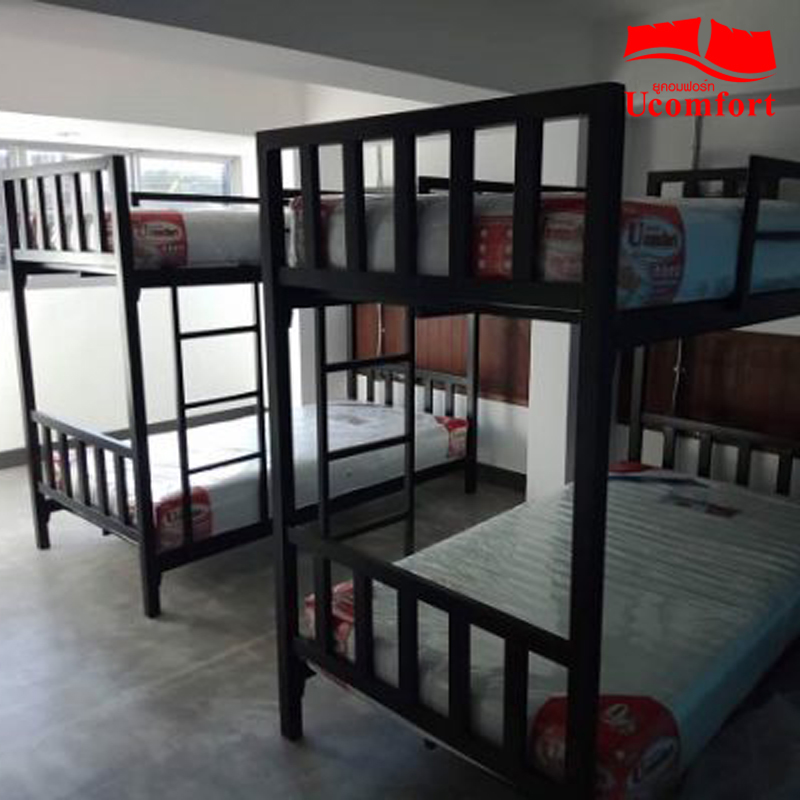iron bed เตียงเหล็กโรงงานสองชั้น รับผลิตจำนวนมาก